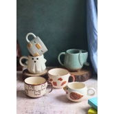 Set of 6 Pinteresty Brew Mugs (for the price of 5)