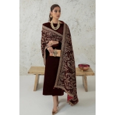 Baroque Velvet Shawls '23 - EMBROIDERED VELVET SHAWL VS-32