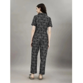 Smarty Pants Black Cotton Womens Nightwear Nightsuit Sets ( Pack of 1 ) - None