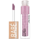 Seven Seas Babe Glittery Lip Gloss With High Shine Lip Color For Glossy Look (Pink)