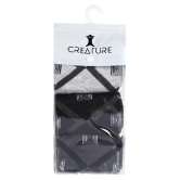 Creature Gray Formal Full Length Socks - Gray