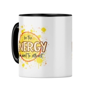 Be The Energy Coffee Mug-Pink