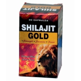 Rikhi Shilajit Gold Ayurvedic - Caps 30 no.s