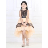 Toy Balloon Kids Golden Net Girls Frock ( Pack of 1 ) - None