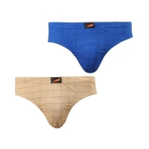 Solo Pack of 2 Cotton Mens Briefs ( Multicolor ) - 95