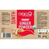 Adrak Powder, Organic Dry Ginger Powder for Baking, Cooking, and Tea