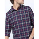 Ketch Cotton Blend Regular Fit Checks Full Sleeves Mens Casual Shirt - Multicolor ( Pack of 1 ) - None