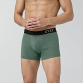 Pace Cotton Rib Trunks Olive Green S