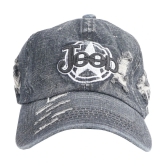 PENYAN Black Cotton Caps - Black