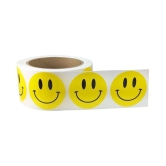 iDream Smiley Face Stickers Self Adhesive Tapes for Art, Craft School Supplies