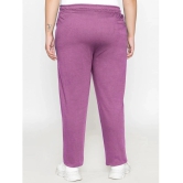 YHA - Mauve Fleece Womens Running Trackpants ( Pack of 1 ) - None