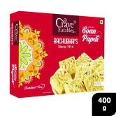 Crave Eatables Bachubhai's Premium Soan Papdi 400 g