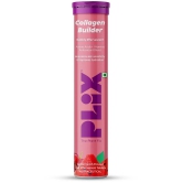 Plix Collagen Builder Effervescent For Improved Skin Elasticity & AntiAgeing(15 Tablets)