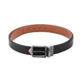 Loopa Black PU Formal Belt Pack of 1 - None