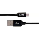 boAt Micro USB 150 Charging Cable (1.5 Meter) Black