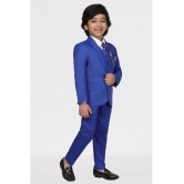 DKGF Fashion - Blue Polyester Boys Suit ( Pack of 1 ) - None