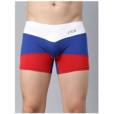 IC4 - Multicolor Cotton Blend Men's Trunks ( Pack of 2 ) - M