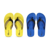 GBest Multicolor Mens Thong Flip Flop - None