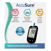 Accusure india SIMPLE METER WITH 25 STRIPS TD: 4183 Expiry March 2024