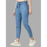 DKGF Fashion - Light Blue Denim Slim Fit Womens Jeans ( Pack of 1 ) - None