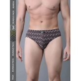 Pack of 3 Dollar Bigboss Assorted Printed Cotton Blend Men Brief - None