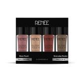 RENEE Gloss Touch N02 Everyday Nudes - Set of 4 Nail Enamels