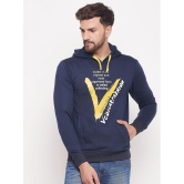 Lycos - Navy Fleece Regular Fit Men's Sweatshirt ( Pack of 1 ) - None