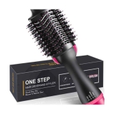 One  Step Heated Hair Curler And Straightener Styler