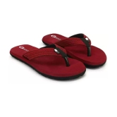 GBest - Maroon Men's Thong Flip Flop - None