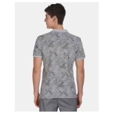 Ruggers Cotton Grey Printed Polo T Shirt - None