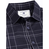 Dennis Lingo - Navy 100% Cotton Slim Fit Men's Casual Shirt ( Pack of 1 ) - 40, Navy