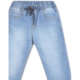 Boys Blue Mid Rise Stone Washed Jeans - None