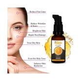 LA Organo Vitamin C Face Serum with 20% Vit C, 30ml & Activated Charcoal Peel Off Mask, 100g For Skin Brightening Combo