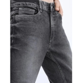 Ketch Slim Fit Cuffed Hem Mens Jeans - Grey ( Pack of 1 ) - None