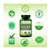 Agniveda Naturals Plant- Based Vitamin D3 600 Iu + K2 As Mk7 Supplement - 60 Veg Capsules