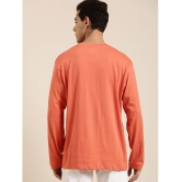 Dillinger - Peach Cotton Oversized Fit Mens T-Shirt ( Pack of 1 ) - None