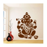 Decor Villa Shri ganesh ji PVC Wall Stickers