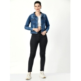 DKGF Fashion - Denim Navy Jackets Pack of 1 - None