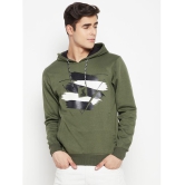 Lycos - Olive Fleece Regular Fit Men's Sweatshirt ( Pack of 1 ) - None