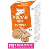 rawmest Multani Mitti withToner Rose Water Skin Tonic 200 g Pack of 2