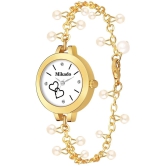 Mikado - Gold Stainless Steel Analog Womens Watch