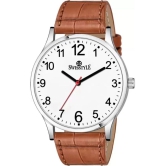 Swisstyle - Brown Leather Analog Mens Watch