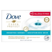 Dove Care & Protect Bar|| Removes 99% Germs & Moisturises Skin|| 4x100 g