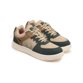 ASIAN THUNDER-07 Beige Mens Sneakers - None