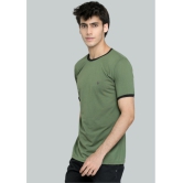 LEEBONEE - Green Cotton Blend Regular Fit Men's T-Shirt ( Pack of 1 ) - None