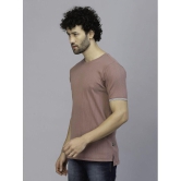 Rigo - Rose Gold Cotton Slim Fit Men's T-Shirt ( Pack of 1 ) - None