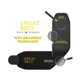 Slim Belt for Men and Women || Slim Sweat Belt Body Shaper - Free Size (Black Color) 1 Pcs - Black