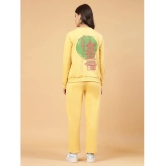 Rigo Yellow Fleece Printed Tracksuit - Pack of 1 - None