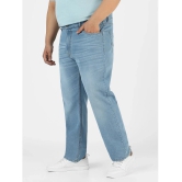 Urbano Plus Regular Fit Washed Mens Jeans - Light Blue ( Pack of 1 ) - None