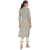 Karigari - Straight Cotton Blend Multicolor Women's Kurti ( Pack of 1 ) - None